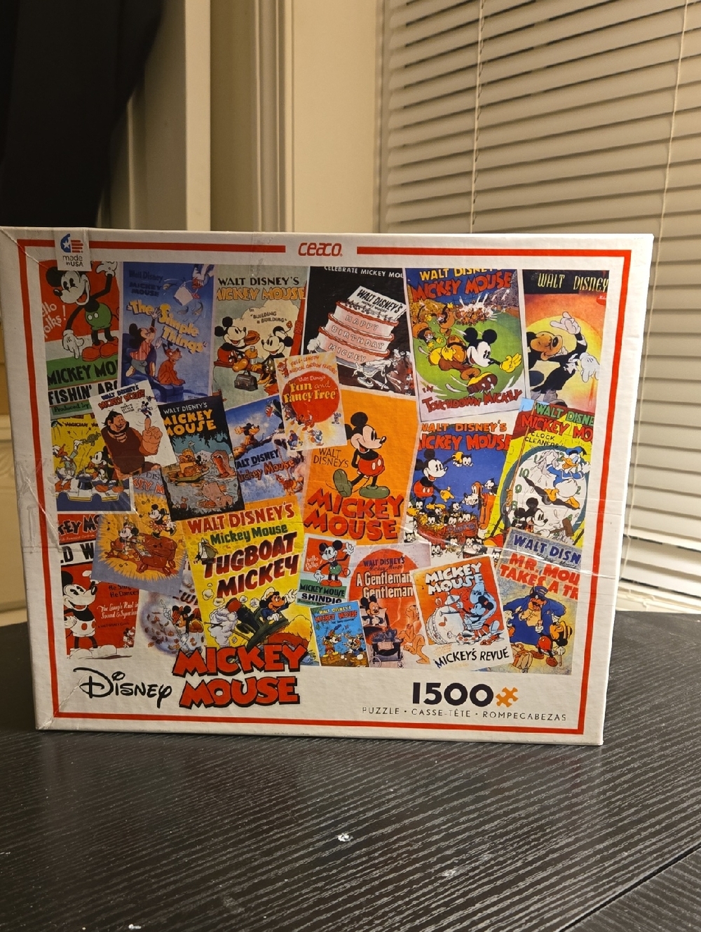 Disney Mickey Mouse 1500-Piece Jigsaw Puzzle - Multicolor